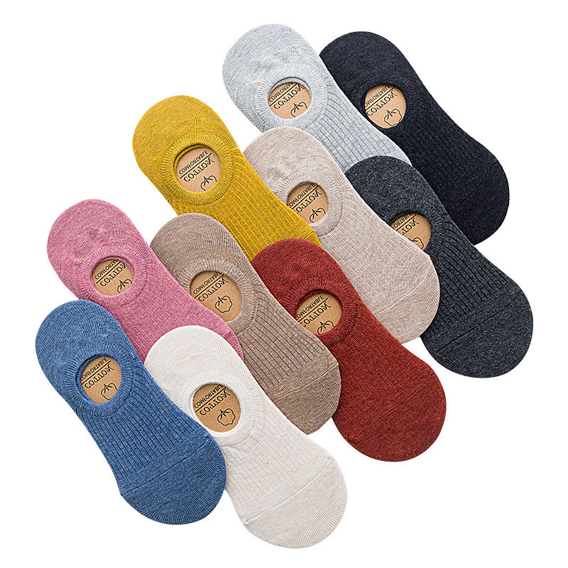 浅口ins潮纯棉日系夏季低腰女短袜 珑彬服饰短袜/打底袜/丝袜/美腿袜