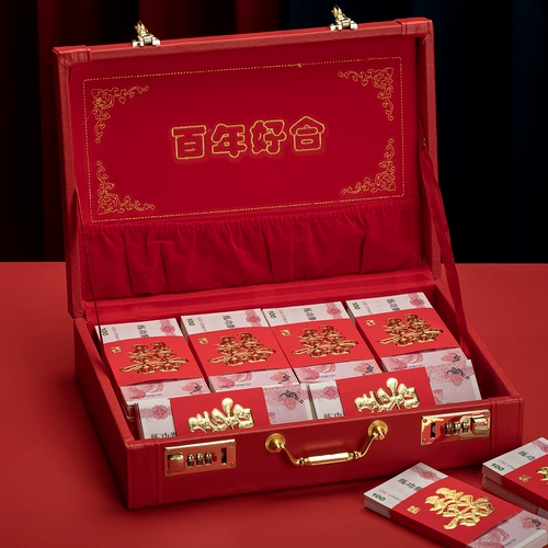 Подарочная коробка CAI Red Gift Box женат на недвижимости, подарочная коробка для занятости 10 000 коробок