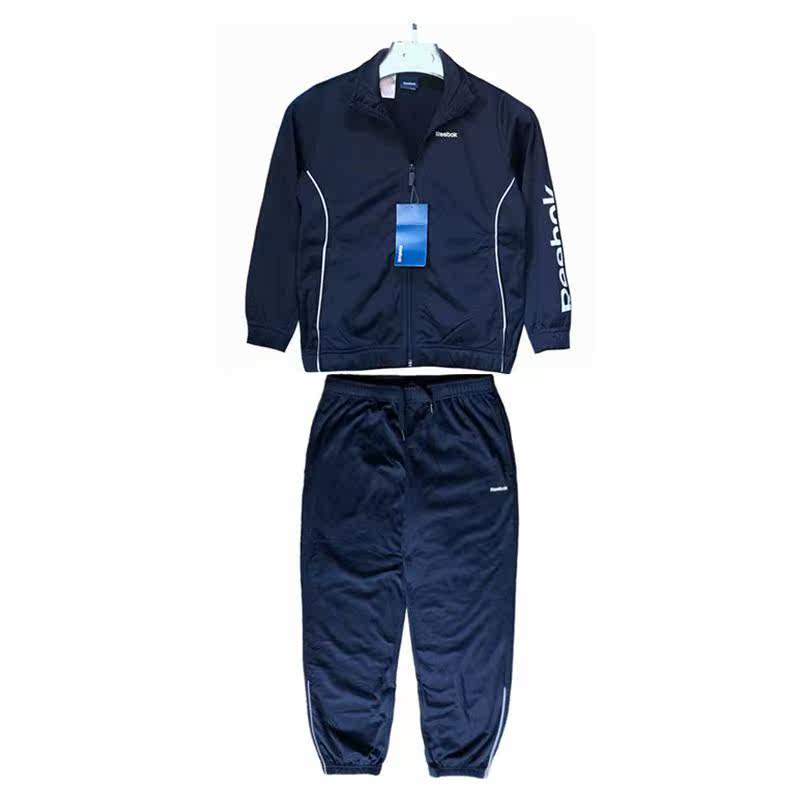 春秋休闲上衣小脚口裤子立领开衫外套长裤儿童运动套装分开拍100