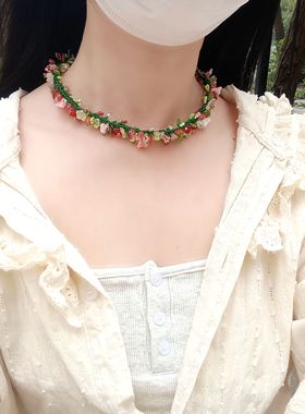 lolita配饰项链choker短项链