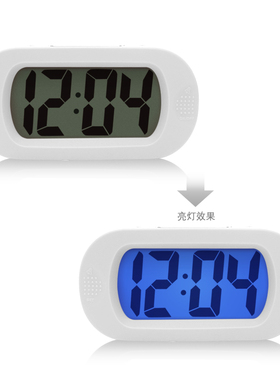 出口欧美高品质硅胶抗震电子钟