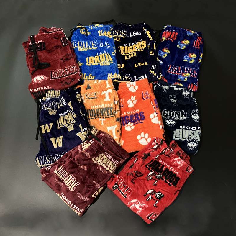 美单大学联盟 大码宽松 秋冬加厚保暖珊瑚绒 家居裤柔软睡裤长裤,淘宝优惠券,粉丝福利购,淘宝优惠卷