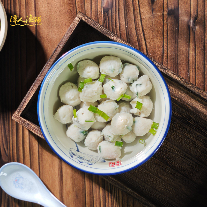 平潭马鲛鱼丸 500克 福州平潭名小吃鱼丸特色美食海鲜味鱼肉丸子,淘宝优惠券,粉丝福利购,淘宝优惠卷