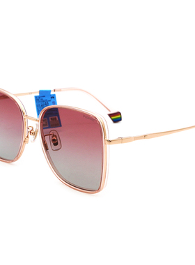 宝丽来时尚大框墨镜男高清偏光太阳镜女大脸街拍防晒遮阳镜潮0061