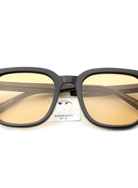 KHDESIGN/明治男女黑超防紫外线太阳眼镜开车高清大框墨镜K2375