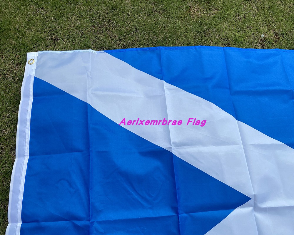 四号国庆节日旗帜 涤纶布90x150cm苏格兰国旗 Scotland Flag - 图1