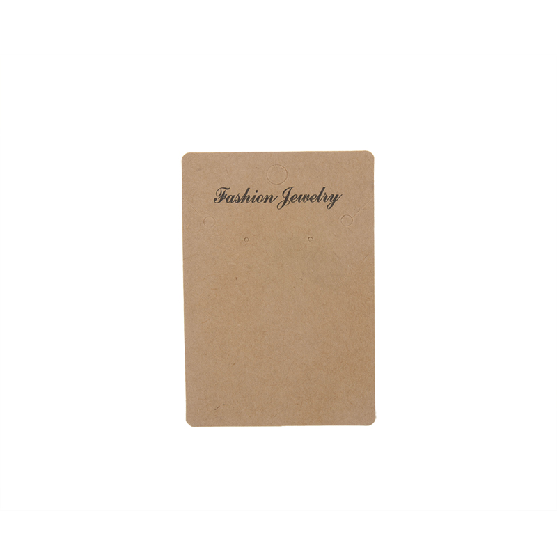 创意耳环卡片定制耳钉戒指发夹可挂项链耳夹包装饰品卡纸定做吊牌 - 图3