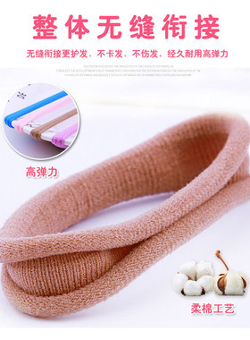 盒装条纹无接缝黑色饰品毛巾圈