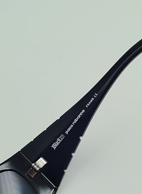 Paco Rabanne美式哥特风暗黑叛逆浪漫朋克风Black XS”系列太阳镜