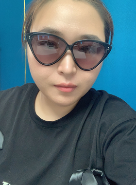 中古vintage/世界工厂/太阳镜复古风简约法式优雅墨镜LC045