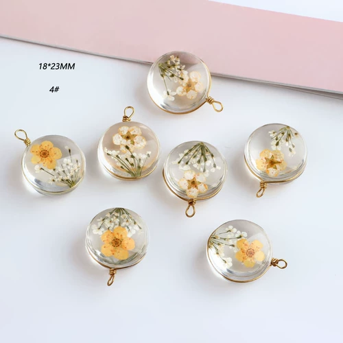 Серьги, прозрачный стеклянный аксессуар