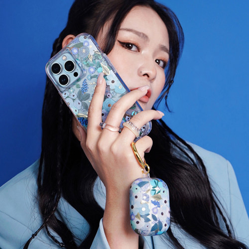 适用于CaseMate Rifle PaperCo适用iphone14promax手机壳花朵苹果13透明女ins风12新款14plus - 图2