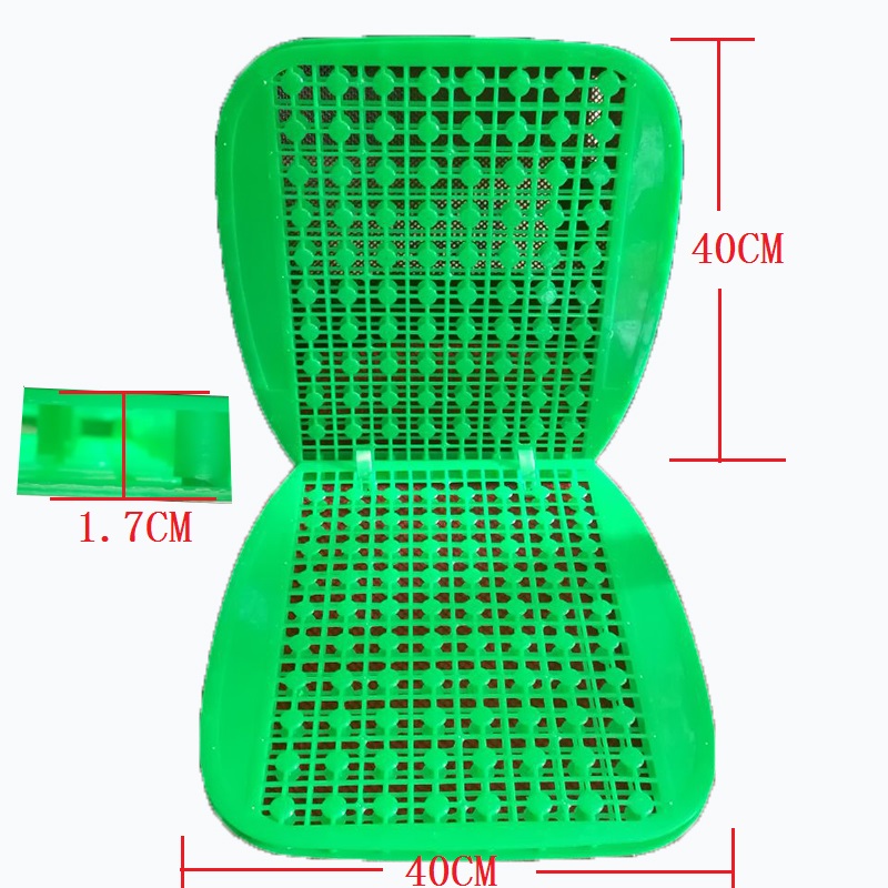 叉车坐垫夏季凉垫通风透气铲车旋耕机挖机拖拉机抱车双层塑料坐垫