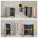 Titanium magnesium alloy floor heating water distributor cover