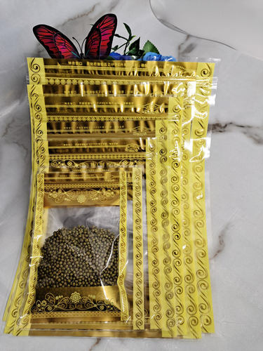 中药材拉链袋纯手工食品袋干果袋零食包装袋花茶封口袋批发可定制 - 图1