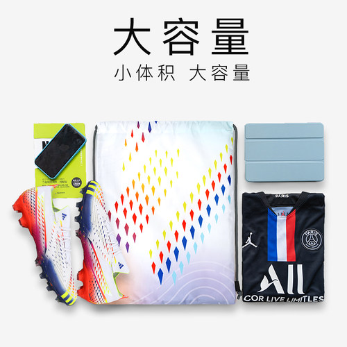 小李子:专柜正品李质造 运动便携束口袋成人儿童款大容量收纳袋 - 图0