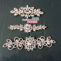 Wedding dress Dress Belt Chain Finished Product Bright Drill Belly Leather Dance Performance Clothing Waist Seal Ornament Accessories Accessories Hand-stitched Glass