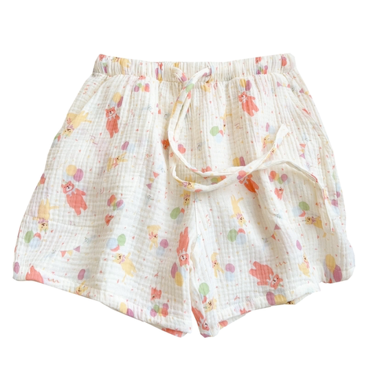 Summer sweet Japanese shorts double-layer gauze home pants
