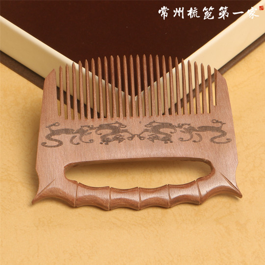 White elephant bamboo massage comb Changzhou comb brand anti-hair loss