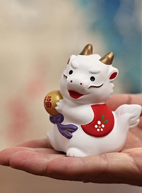 药师窑锦彩铃铛摆件2024限定龙年