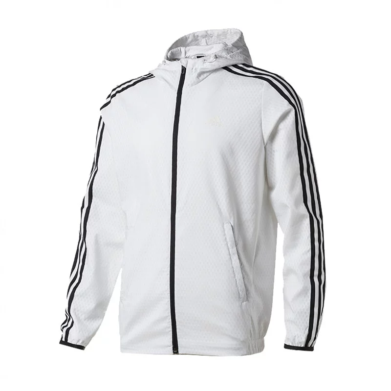 Мужская весенняя куртка Adidas, тонкая быстросохнущая защита от солнца, ветронепроницаемый спортивный костюм, тренч