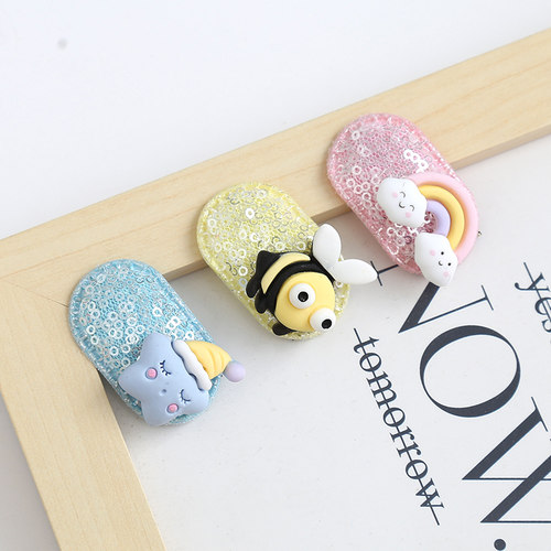 宝宝发夹发卡bb夹女童头花头饰小号夹子小女孩公主卡通儿童发饰 - 图1