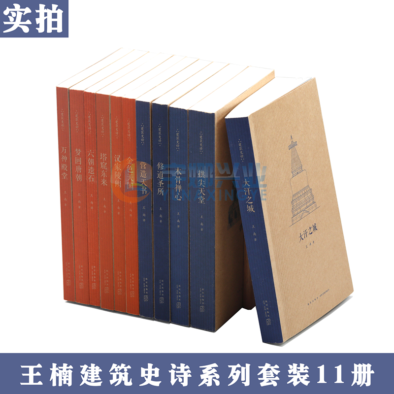 读库正版 王南建筑史诗系列全套11册古今中外好看的古建筑书籍入门 营造天书万神殿堂梦回唐朝木骨禅心古代中国古建筑艺术口袋小书 - 图1