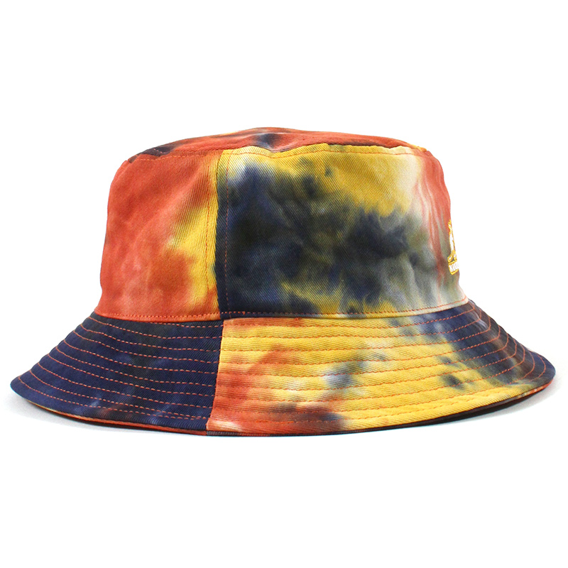 KANGOL Tie Dye Bucket 袋鼠扎染桶帽平顶渔夫帽盆帽桶帽