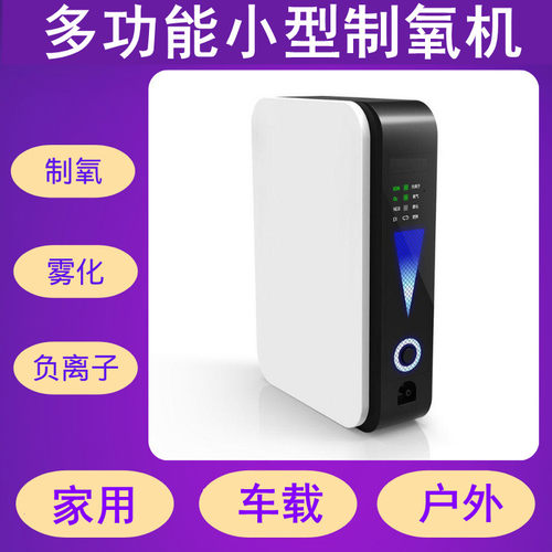 家用制氧机小型车载吸氧户外用机负离子氧气机孕妇老人保健吸氧机 - 图0