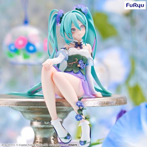 有货 furyu初音未来仙花妖精牵牛花压泡面手办景品-图1