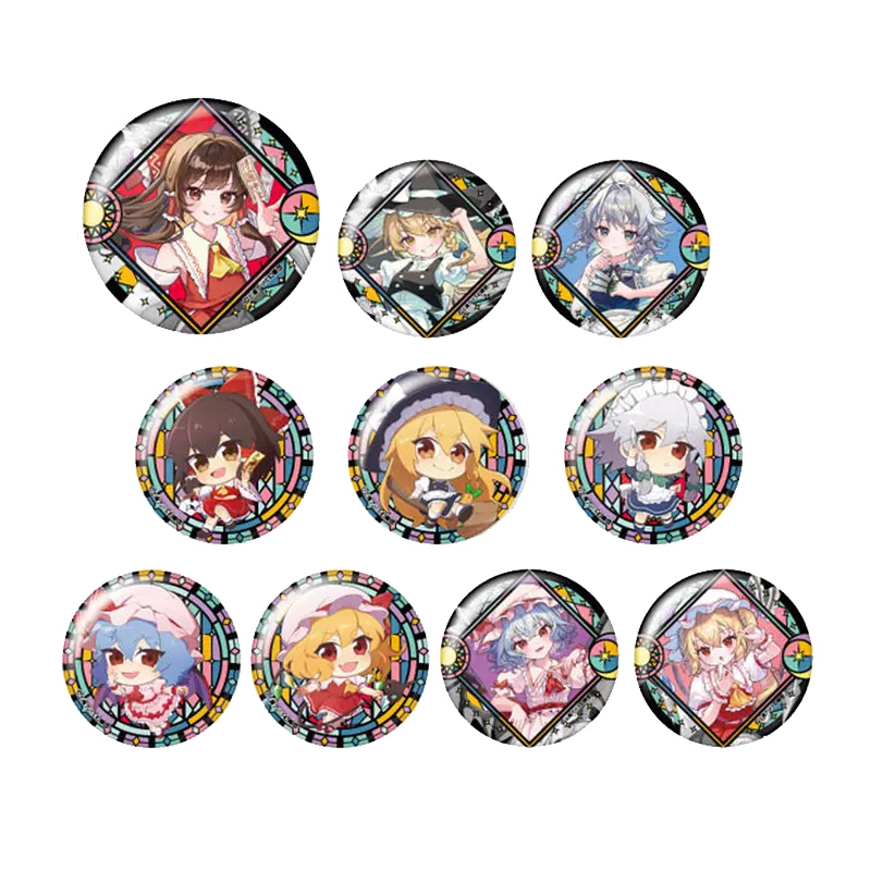 日本正版 东方Project 徽章盲盒 周边谷子 - 图3