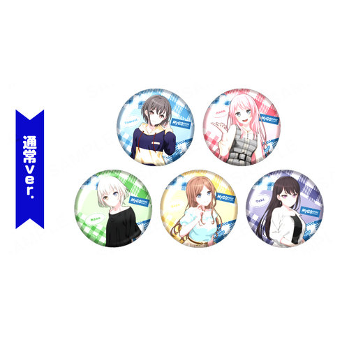 日本正版BanG Dream! It's MyGO! Casual Attire徽章盲盒周边谷子 - 图2