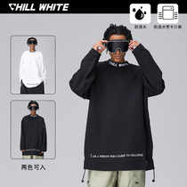 CHILLWHITE new speed dry base long sleeve T-shirt anti-splash water male single board loose woman outdoor 100 lap pure color