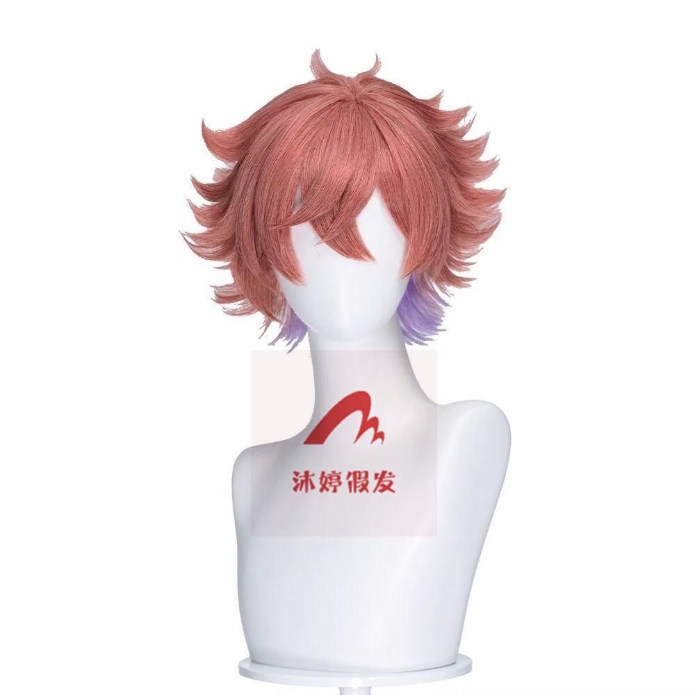 沐婷 扭曲仙境 小美人鱼Ace cos假发Trappol过度浅紫色 - 图3