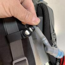 OUTDOOR RIDING BACKPACK WATER BAG DRINKING WATER PIPE MAGNETIC SUCTION TYPE FIXED CLIP BUCKLE ROTATABLE REMOVABLE MAGNETIC BUCKLE WATER PIPE CLIP