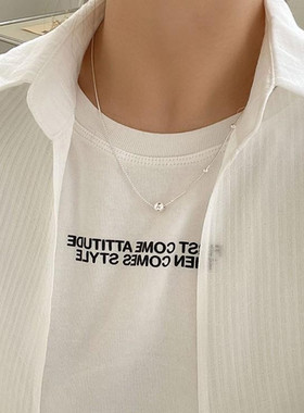 S925纯银纯银蛇骨链女项链