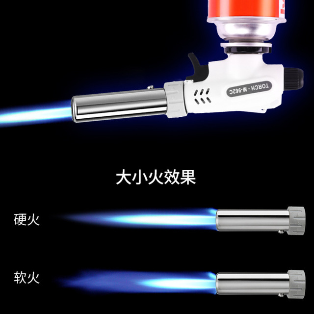 户外烧猪毛神器喷火枪卡式气罐家用便捷焊枪户外烧烤点火器烘焙喷