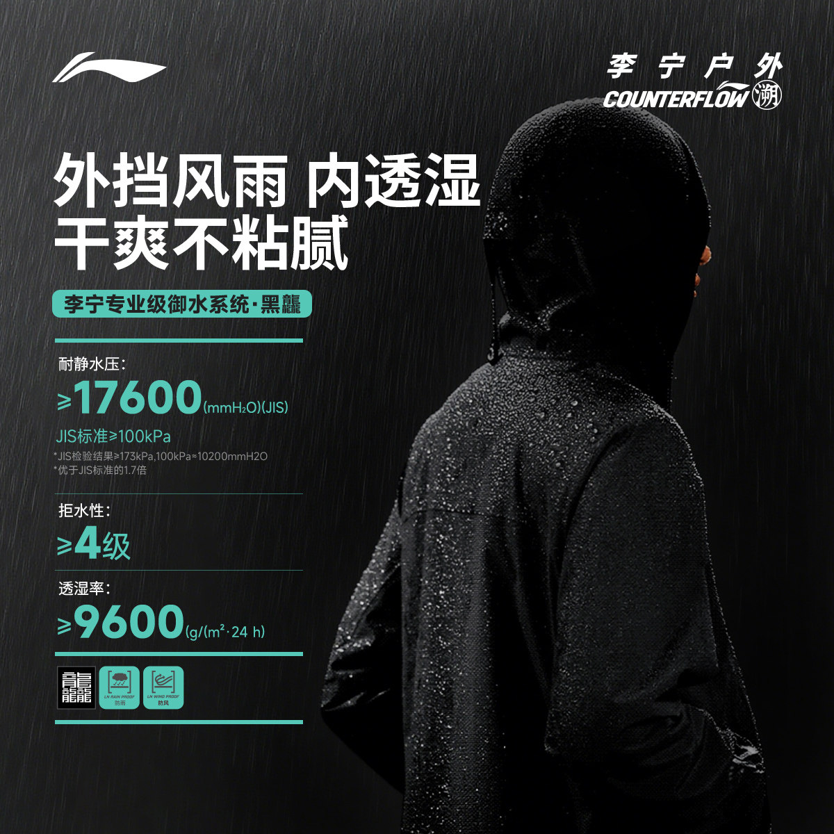 李宁户外CF溯丨万龙甲三合一冲锋衣男女同款冬季新款防风外套风衣,淘宝优惠券,粉丝福利购,淘宝优惠卷
