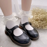 Летние милые кружевные белые японские носки, стиль Лолита, кружевное платье