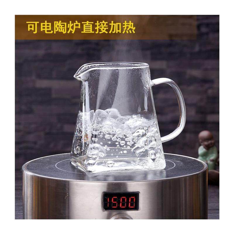 耐热加厚玻璃公道杯泡茶分茶器茶漏茶海套装功夫茶具大号公杯包邮,淘宝优惠券,粉丝福利购,淘宝优惠卷