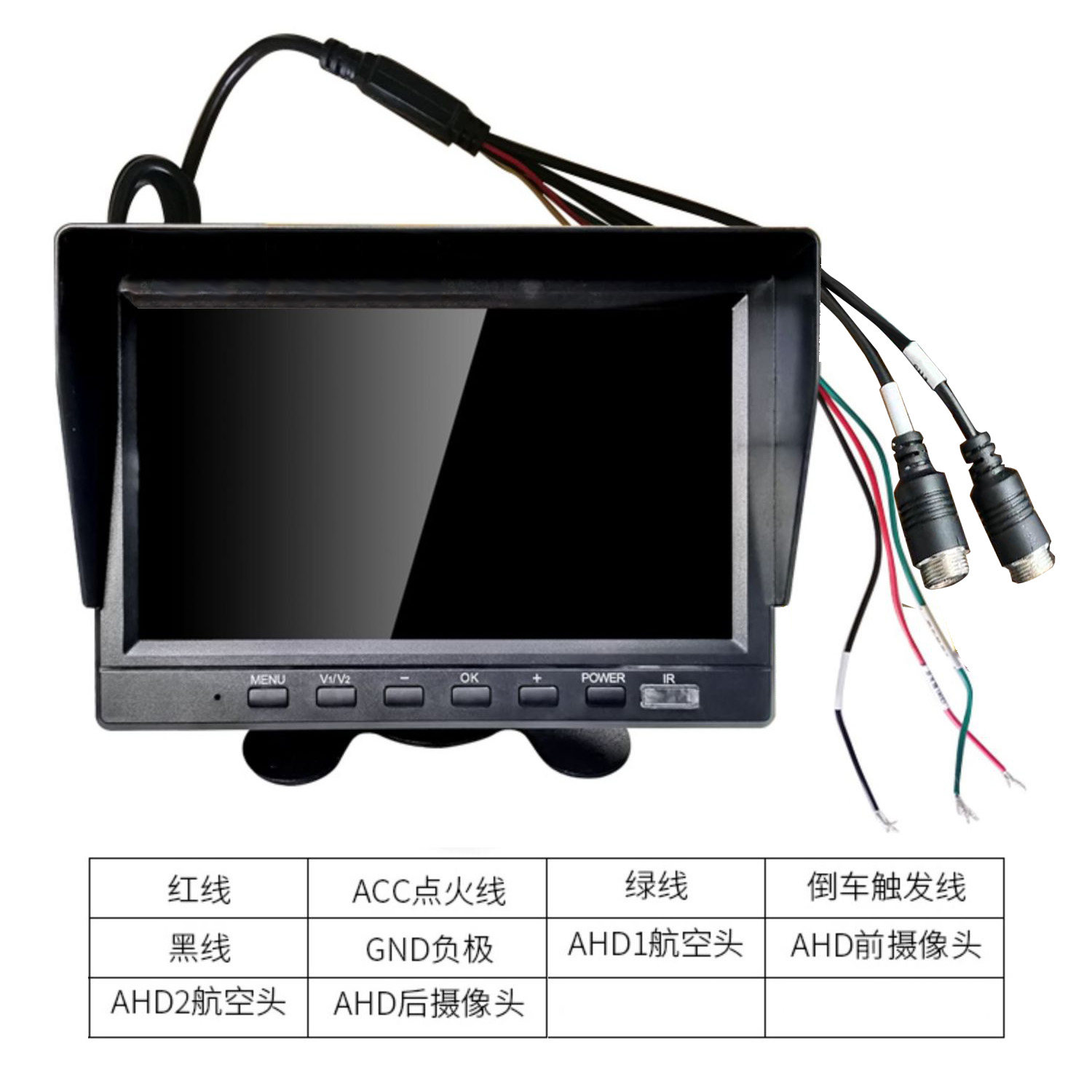 大车嘀倒车影像24V12V大货车渣土车收割机高清夜视行车记录仪双录,淘宝优惠券,粉丝福利购,淘宝优惠卷