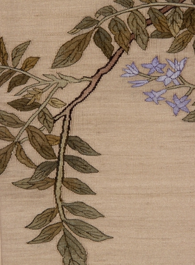 隐竹堂缂丝非遗手作乾隆花鸟挂屏挂画非刺绣国风装饰收藏文人空间
