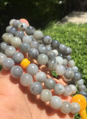 籽料细腻手串佛珠新疆和田玉