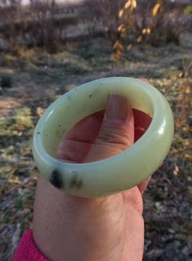 新疆若羌手镯女款天然和田玉