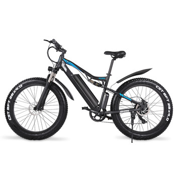 ລົດຖີບໄຟຟ້າ 26 ນິ້ວ folding mountain bike 48V lithium battery ລົດຖີບພະລັງງານການຊ່ວຍເຫຼືອລົດຖີບອະລູມິນຽມໂລຫະປະສົມການຂົນສົ່ງຜູ້ໃຫຍ່ໄຟຟ້າ