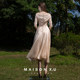 Ivory goddess MAISONX.U ຊຸດຝຣັ່ງ