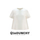 ສີ apricot Qiao Yunxi ແບບດັ້ງເດີມຂອງຝຣັ່ງດ້ານເທິງແລະສັ້ນ