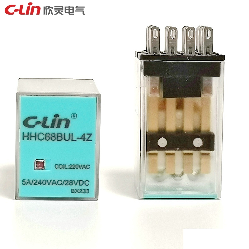 C-lin欣灵小型电磁继电器HHC68BUL-4Z HH54P MY4NJ 中间继电器 5A - 图3
