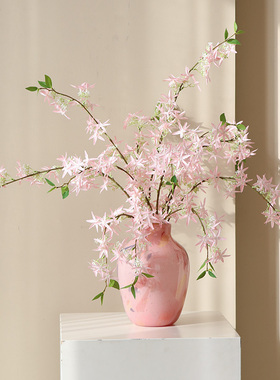 米子家居风车茉莉仿真花高级感