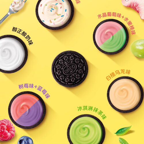 奥利奥夹心饼干散装小包巧克力味原味儿童饼干零食小吃阳光柠檬味 - 图0
